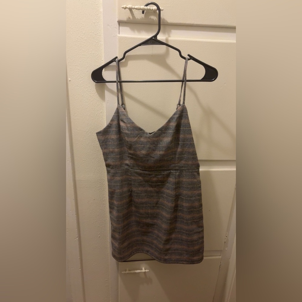 Striped Sleeveless Dress